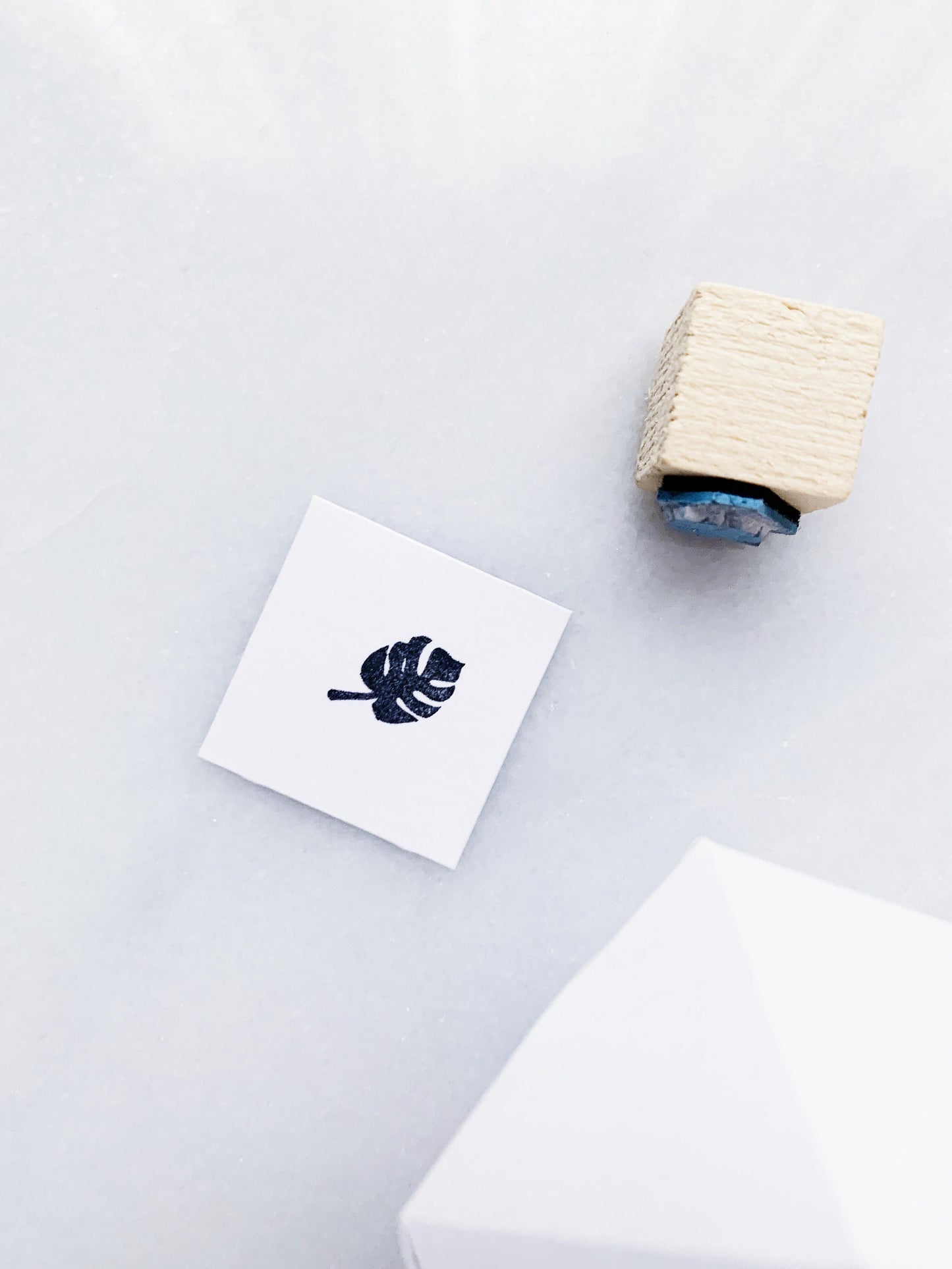 Tiny Leaves Rubber Stamp Set