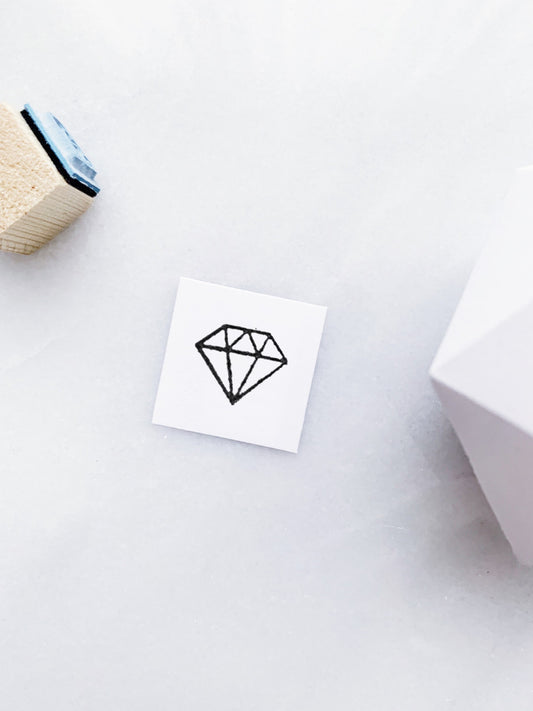 Diamond Rubber Stamp