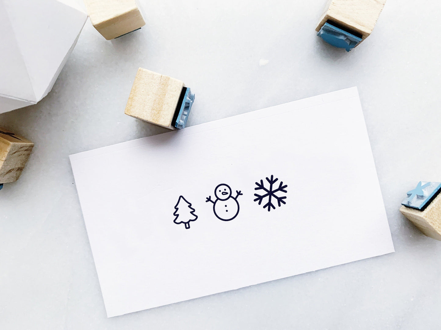 Winter Rubber Stamp Set